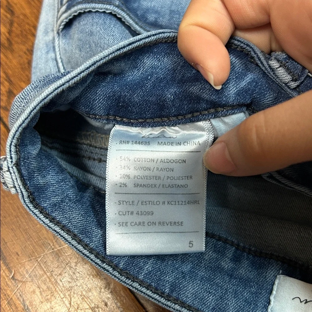 Kancan women’s Estilo mid-rise‎ skinny jeans